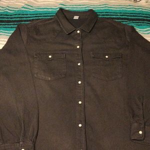 Pearl snap shirt